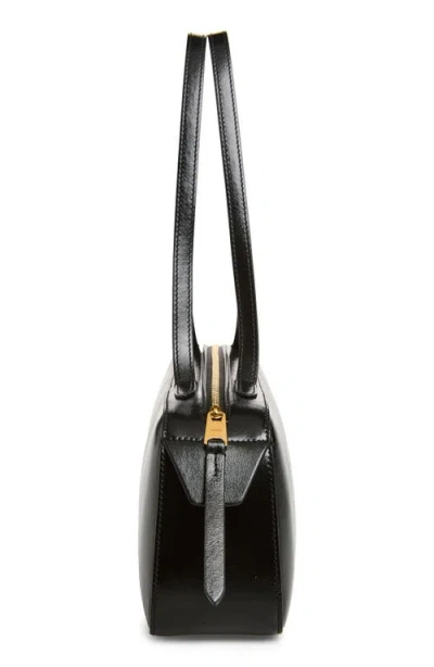 Khaite Hold All String Small Square Bauletto Shoulder Bag Shoulder Bags Black In Black