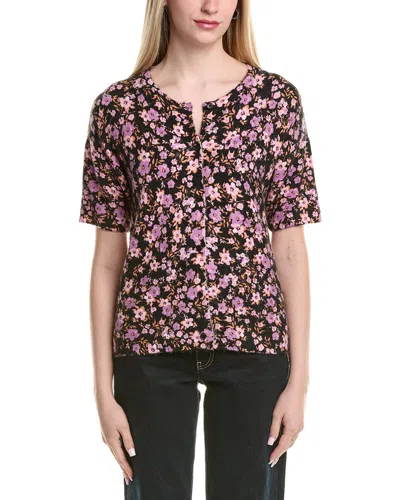 Cece Printed Cardigan In Multi