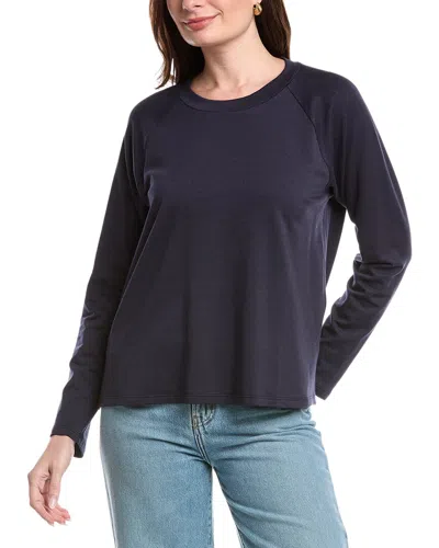 Eileen Fisher Raglan Top In Blue