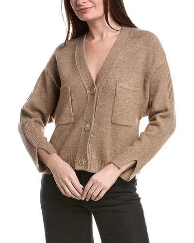 1.state Pockets Cardigan In Brown
