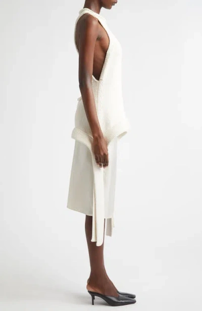 Aisling Camps Jil Sleeveless Sweater In White