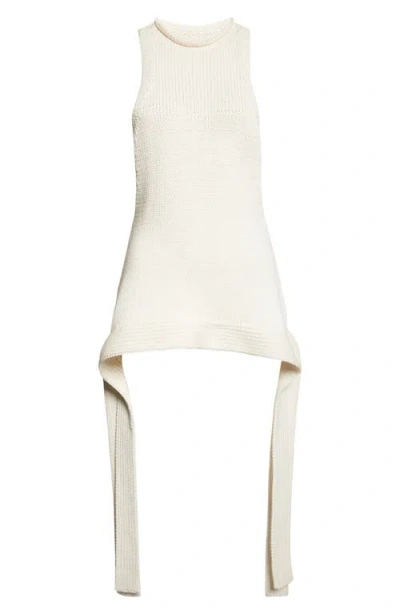 Aisling Camps Jil Sleeveless Sweater In White
