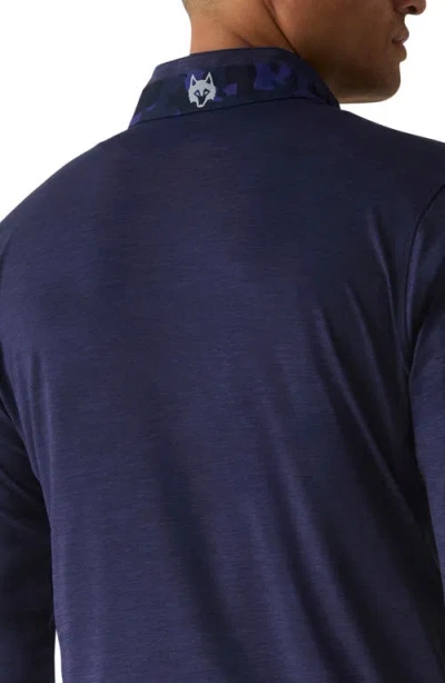 Greyson Guide Sport Quarter Zip Golf Pullover In Multi