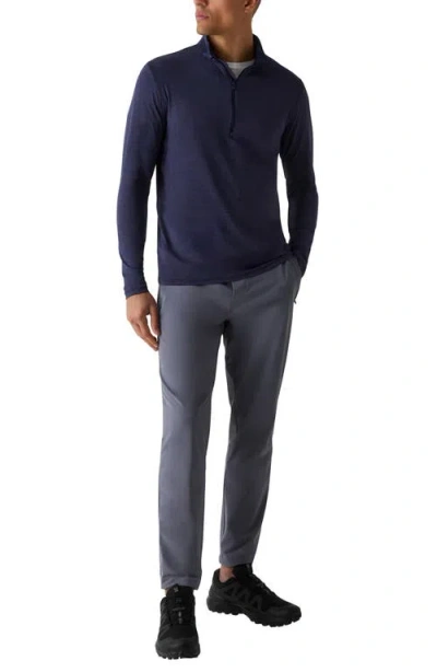 Greyson Guide Sport Quarter Zip Golf Pullover In Multi