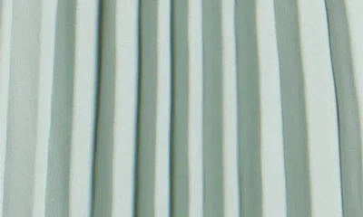 Anne Klein Belted Pull-on Pleated Skirt In Green