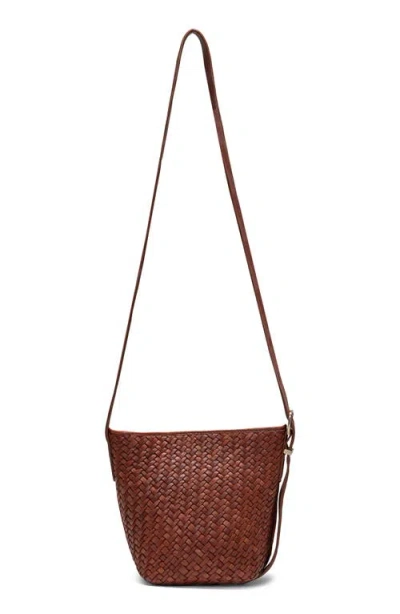 Écotorie Waco Leather Bucket Bag In Brown
