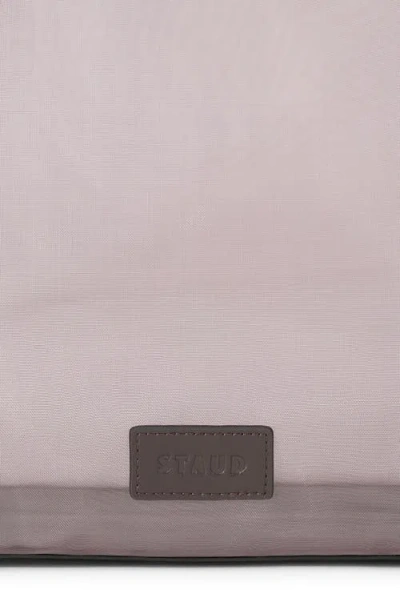 Staud Large Christos Mesh Tote In Brown