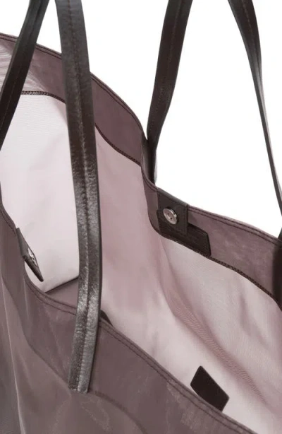 Staud Large Christos Mesh Tote In Brown