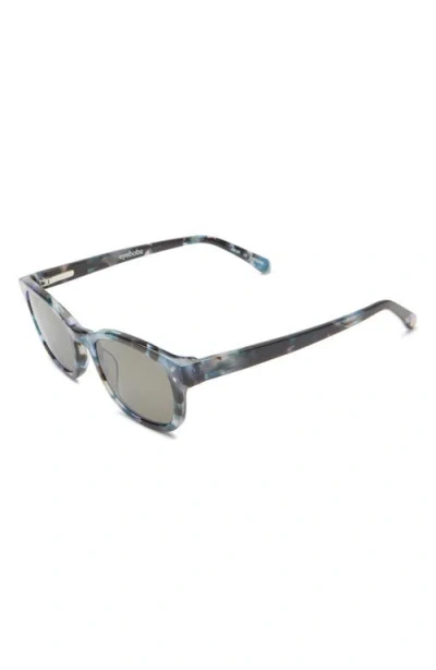 Eyebobs Biff 52mm Square Reading Glasses In Blue