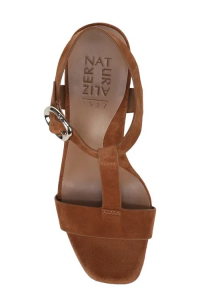 Naturalizer Jordis Slingback Platform Sandal In Brown