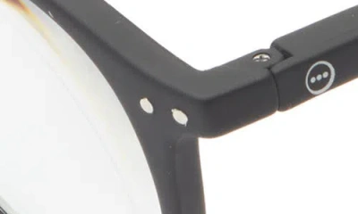 Izipizi 47mm Rectangular Reading Glasses In Black