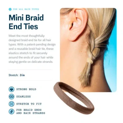 Gimme Beauty Braid Ends Medium Hair Bands In Gold