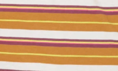 Rip Curl Stripe Long Sleeve T-shirt In Brown