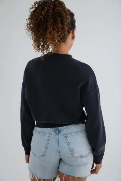 Kada The Cupro Power Pullover Sweatshirt In Black