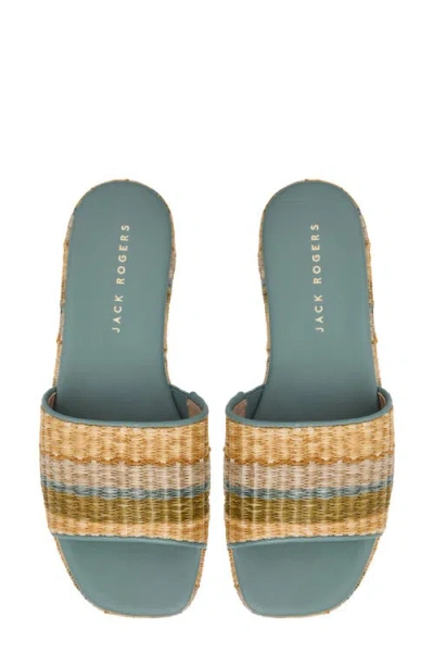 Jack Rogers Bay Flatform Sandal In Multi