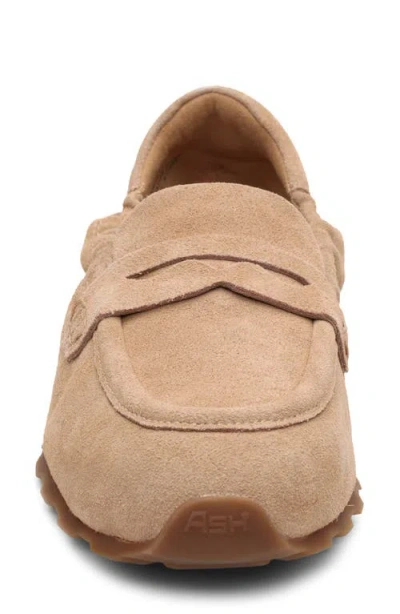 Ash Kriss Loafer Slip-on Sneaker In Neutral