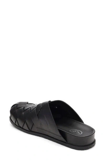 Ash Tor Leather Sandal In Black