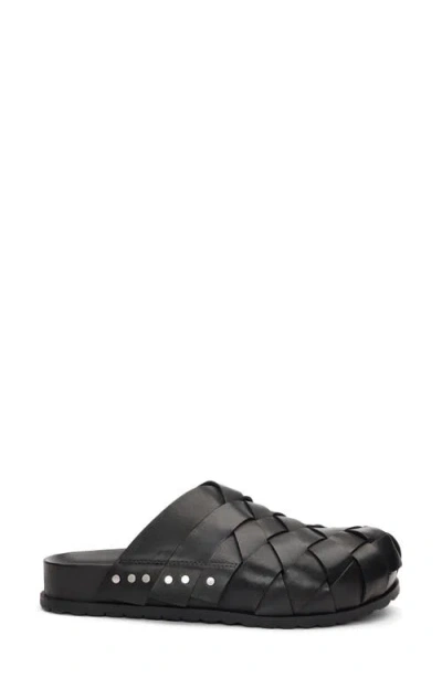 Ash Tor Leather Sandal In Black