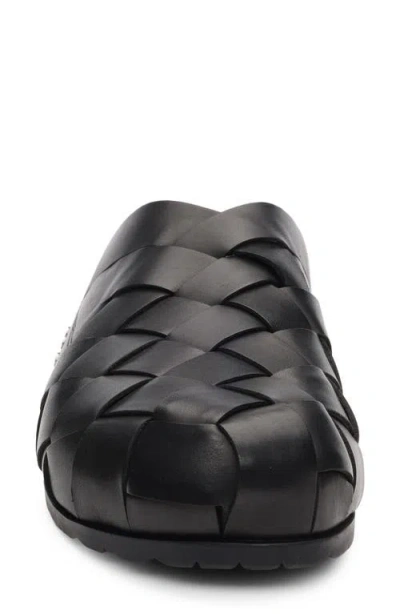 Ash Tor Leather Sandal In Black