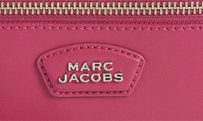 Marc Jacobs The Vanity Bag Pink Crossbody Bag With Removable Shoulder Strap And Logo Lettering On The Front In L In Purple