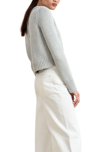 La Ligne Solid Mini Marina Sweater In Green