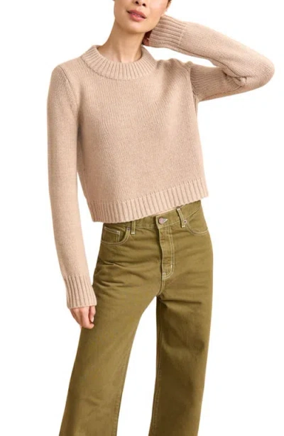 La Ligne Solid Mini Marin Sweater In Brown
