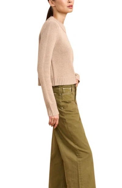 La Ligne Solid Mini Marin Sweater In Brown