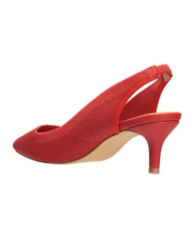 French Connection Viva Slingback Heel In Red