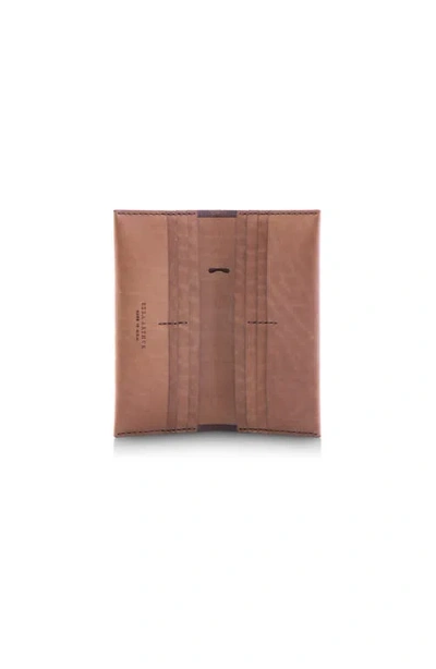 Ezra Arthur Long Wallet In Brown