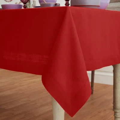 Solino Home Linen Tablecloth In Red