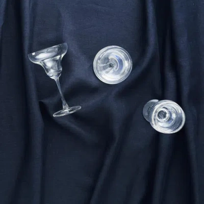 Solino Home Linen Tablecloth In Blue