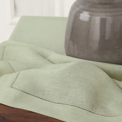 Solino Home Linen Tablecloth In Green