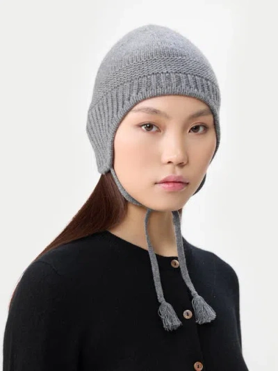 Gobi Cashmere Ultimate Warmth Knit Tie Hat