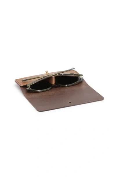 Ezra Arthur Optical Case In Brown