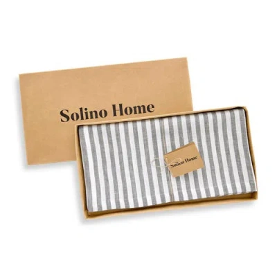 Solino Home Linen Table Throw