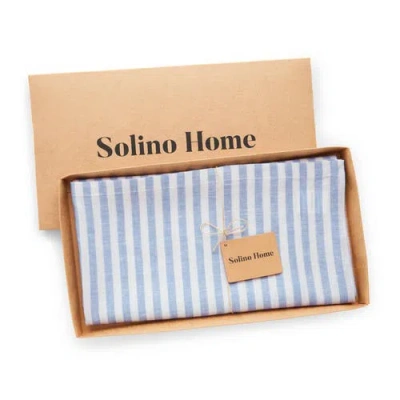 Solino Home Linen Table Throw In Multi