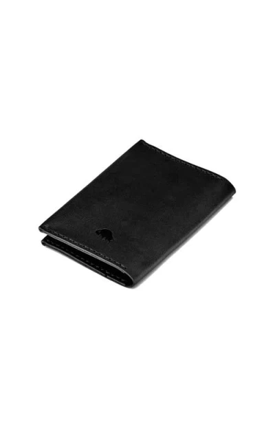 Ezra Arthur Passport Wallet In Black