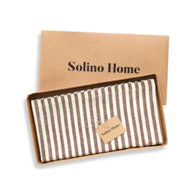 Solino Home Linen Table Throw