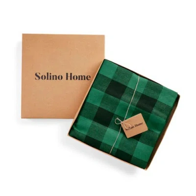 Solino Home Linen Table Throw In Multi