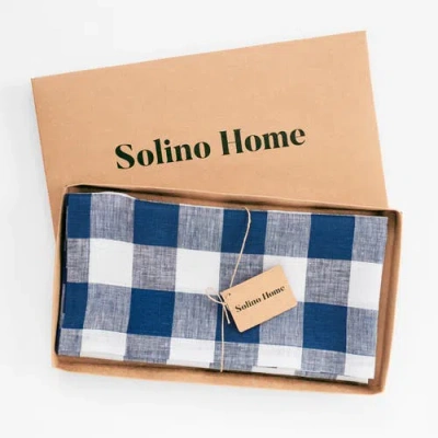 Solino Home Linen Table Throw In Multi