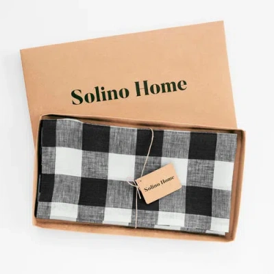 Solino Home Linen Table Throw In Multi