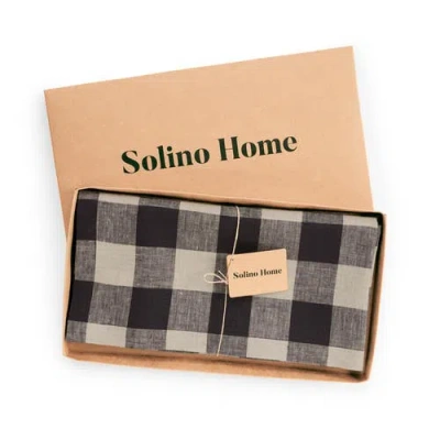 Solino Home Linen Table Throw In Multi
