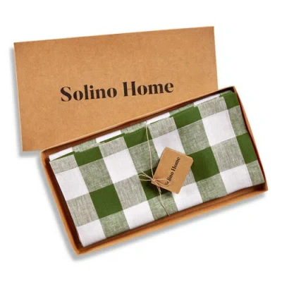 Solino Home Linen Table Throw