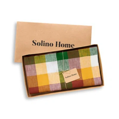 Solino Home Linen Table Throw