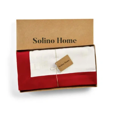 Solino Home Linen Table Throw In Multi