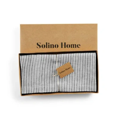 Solino Home Linen Table Throw In Multi