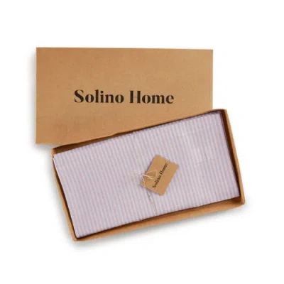 Solino Home Linen Table Throw In Multi