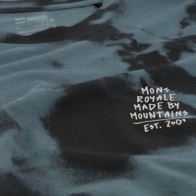 Mons Royale Icon Tie Dyed T-shirt In Multi