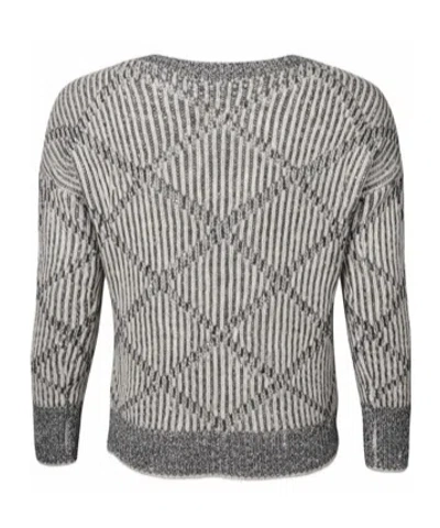 D Exterior D.exterior Sweaters In Gray