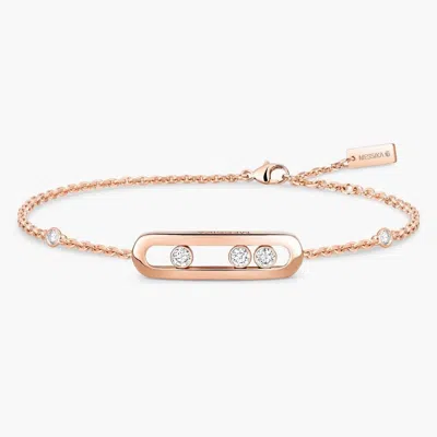 Messika Baby Move Bracelet In Pink